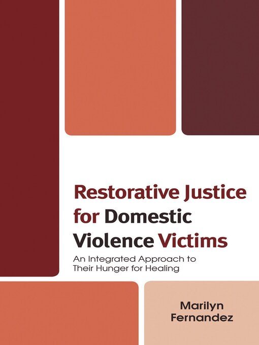 Cover image for Restorative Justice for Domestic Violence Victims